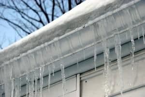 icicles on gutter